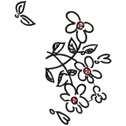 Vase For Flowers Embroidery Design 12 Vase For Flowers Embroidery Design 12